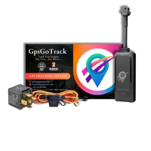 GpsGoTrack Wired GPS Tracker for Car, Scooty, and Bike