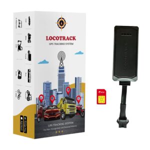 LocoTrack - Wired GPS Tracker Device with Live Tracking